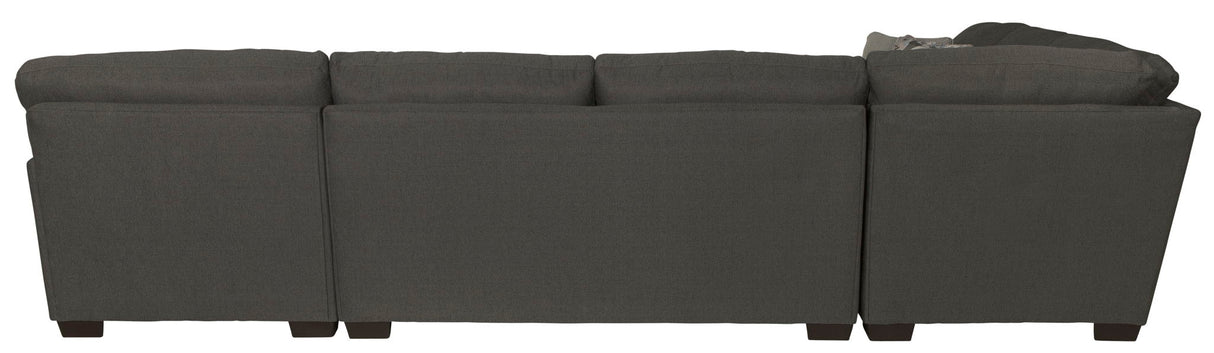 Crawford - Sectional With Cocktail Ottoman