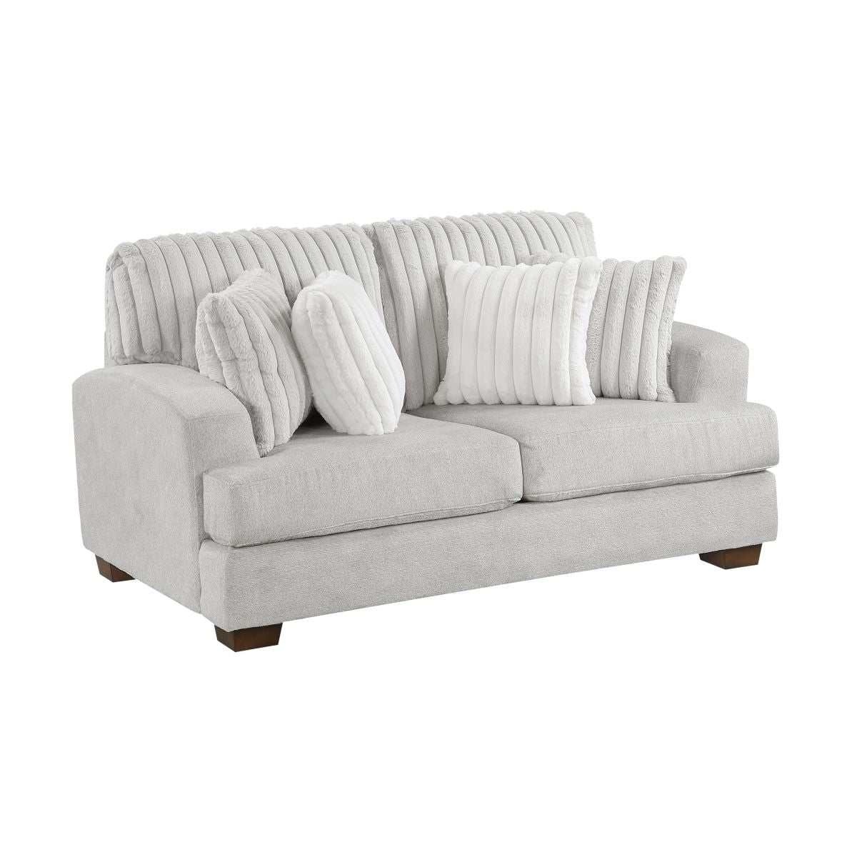 Santiago - Sofa & Loveseat - Gray