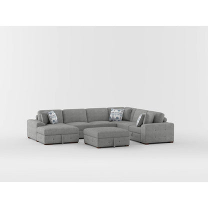 Raife - Storage Ottoman - Taupe