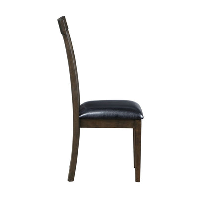Rutland - Side Chair (Set of 2) - Espresso / Black