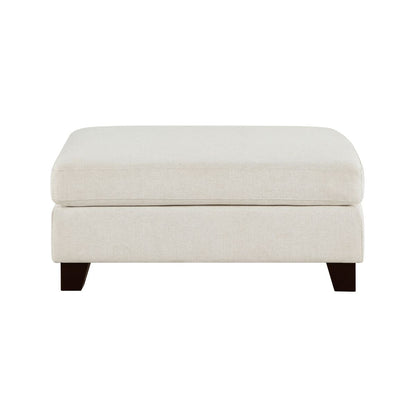 Zeke - Ottoman - Ivory