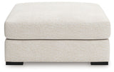 Donelson Creek - Oversized Accent Ottoman - Vanilla
