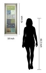 Zen Panel I By Vision Studio - Framed Print Wall Art - Dark Gray