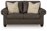 Roxmere - Loveseat - Umber