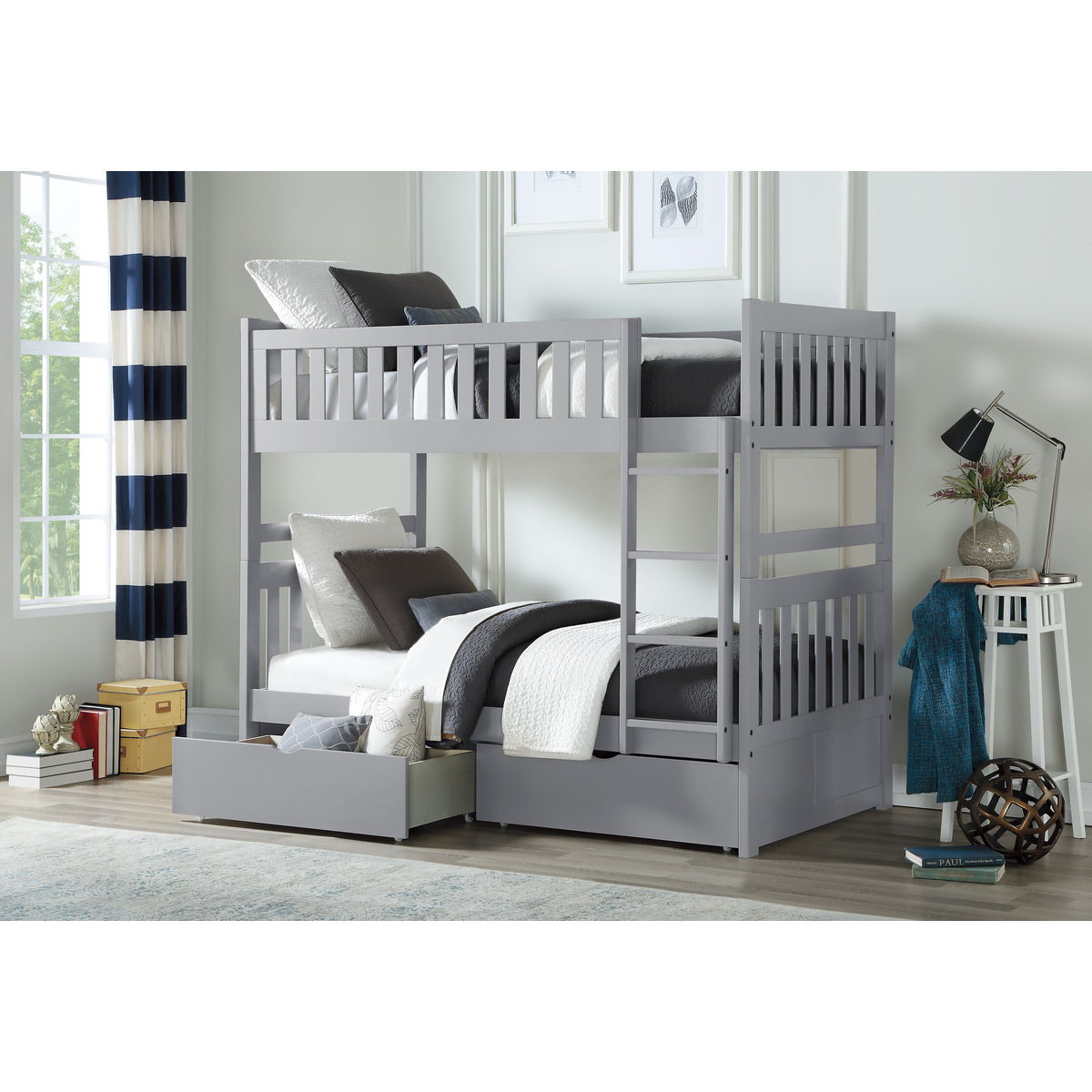 Orion - Bunk Bed With Storage Boxes