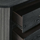 Skyline - 2 Drawer Nightstand - Onyx