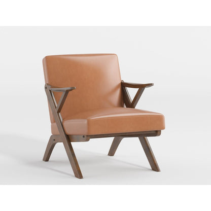 Gideon - Accent Chair Dark Brown Base