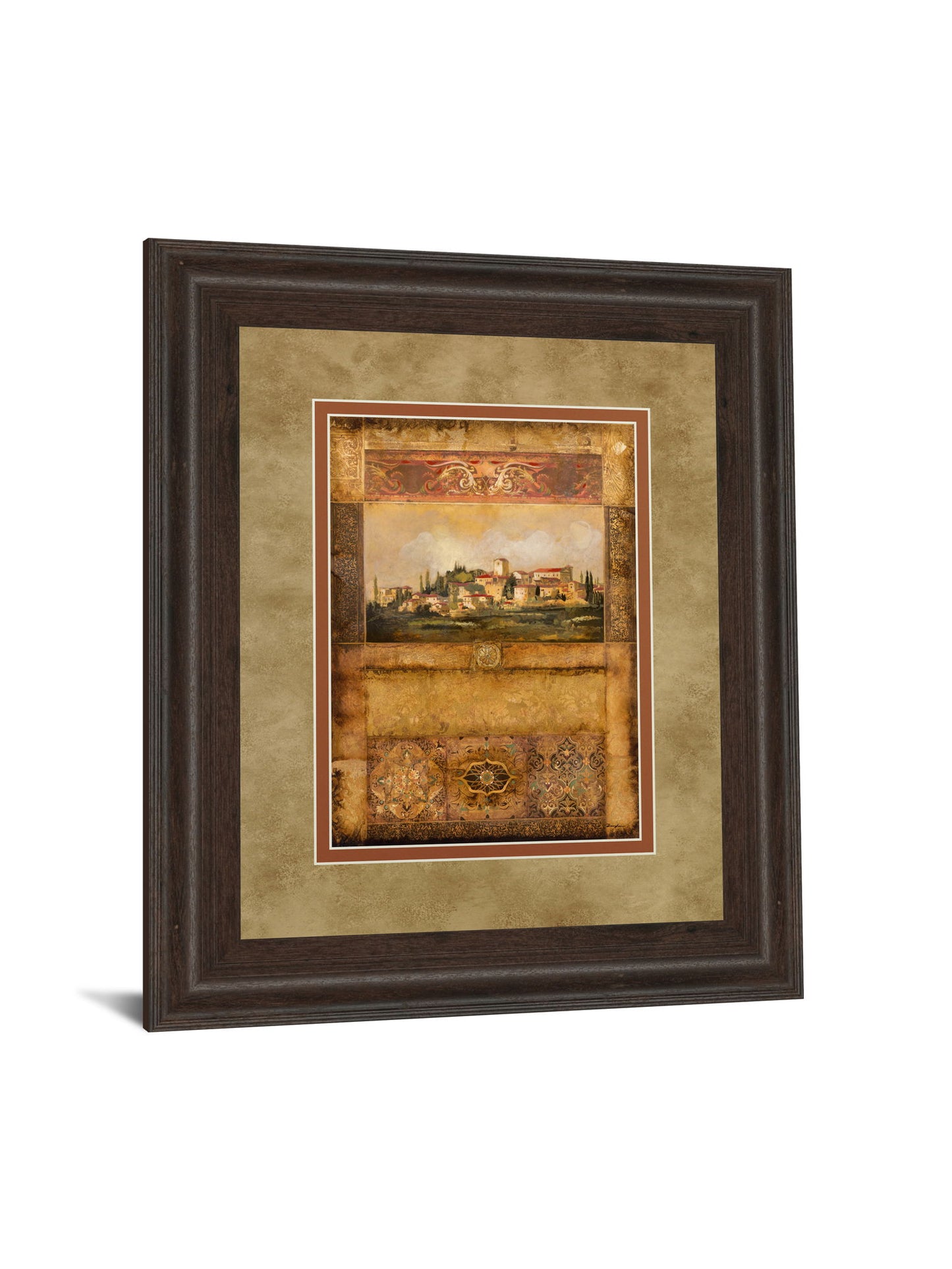 Centimento I By Douglas - Framed Print Wall Art - Light Brown