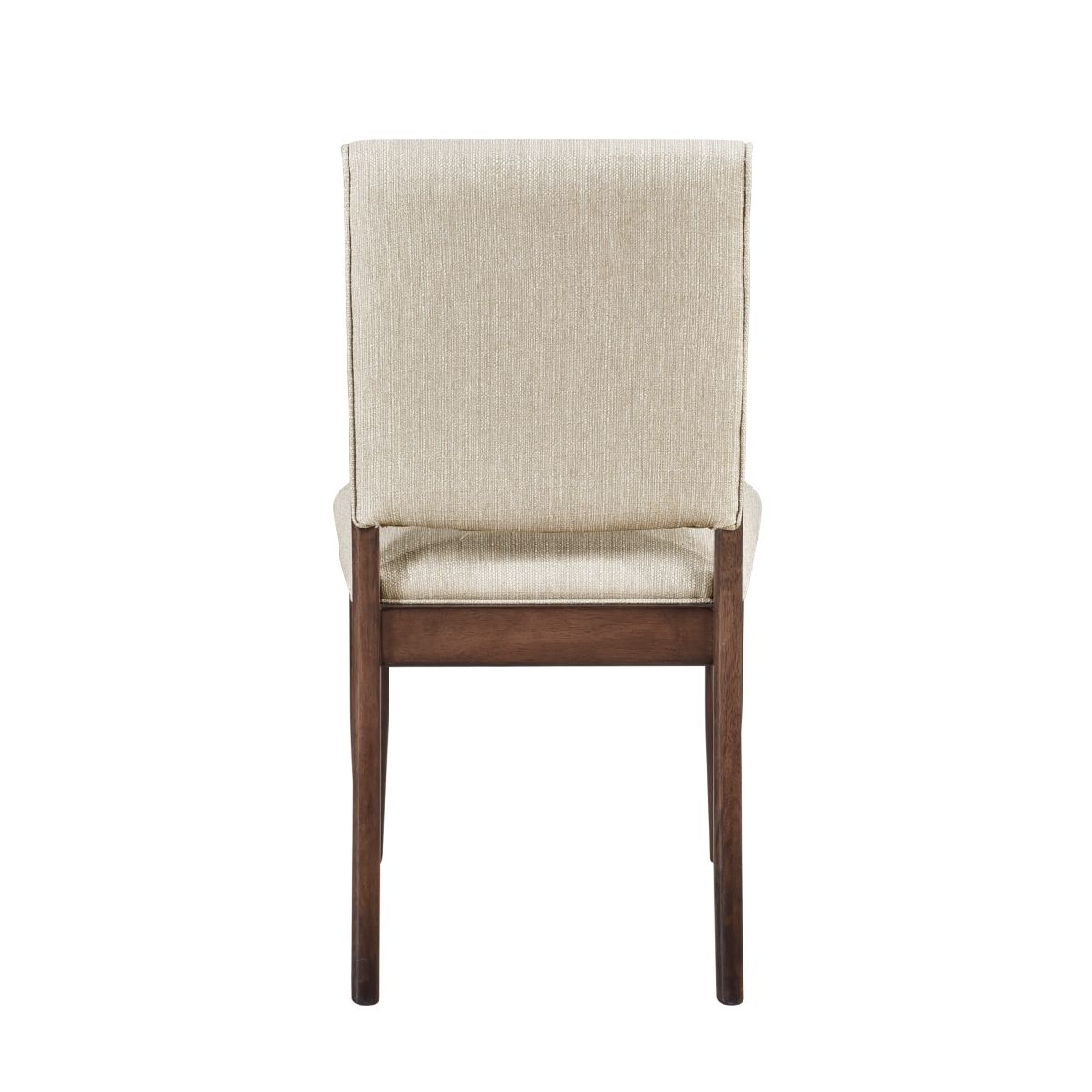Monroe - 5 Piece Dining Room Set (Table & 4 Side Chairs) - Walnut / Beige