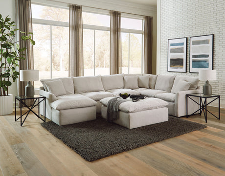 Harper - Sectional With Cocktail Ottoman