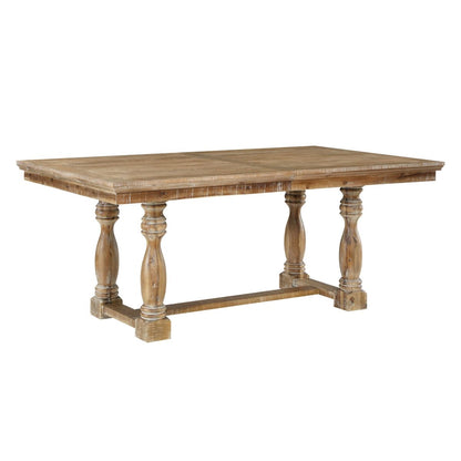 Weatherford - 5 Piece Set (Table & 4 Side Chairs) - Natural / Gray