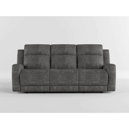 Muncie - Double Reclining Sofa - Brownish Gray