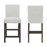 Carissa - Counter Chair (Set of 2) - Stone