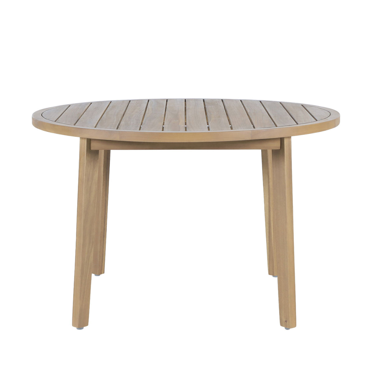 Arden - Round Patio Dining Table - Natural