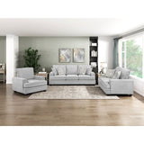 Sarah - Sofa - Pearl Silver