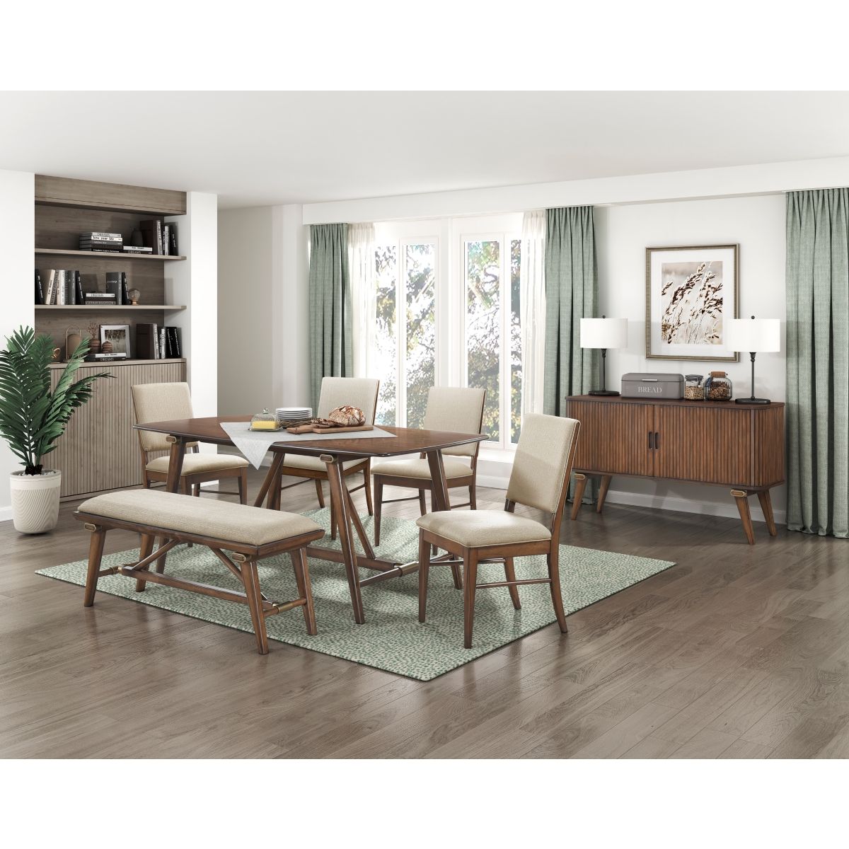 Monroe - Bench - Cream