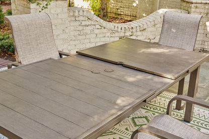 Beach Front - RECT Dining Room EXT Table - Beige