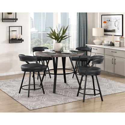 Crowley - Swivel Counter Height Chair (Set of 2)