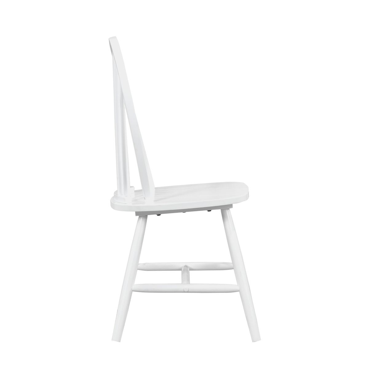 Shelby - 5 Piece Dining Room Set (Table & 4 Side Chairs) - White