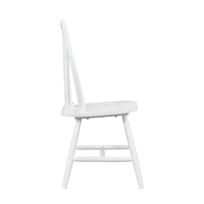 Shelby - 5 Piece Dining Room Set (Table & 4 Side Chairs) - White