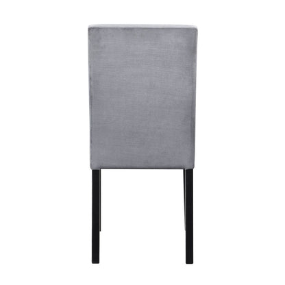 Andreas - 5 Piece Dining Room Set (Table & 4 Side Chairs) - Black / Gray