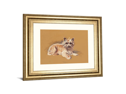 Andrew By Mac - Framed Print Wall Art - Beige
