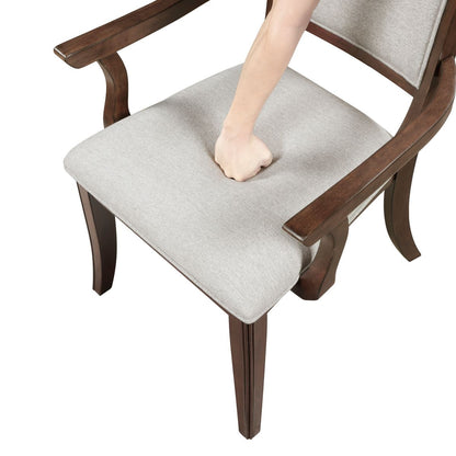 Claymont - Arm Chair (Set of 2) - Dark Brown