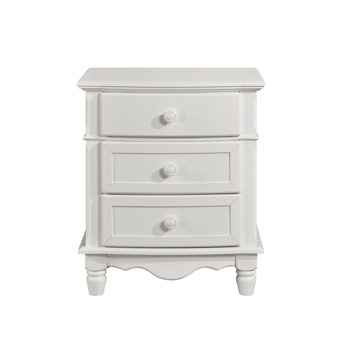 Clementine - Nightstand - White