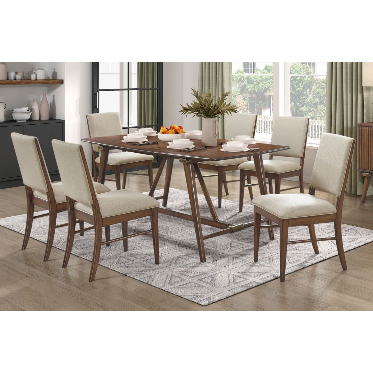 Monroe - Dining Table - Brown