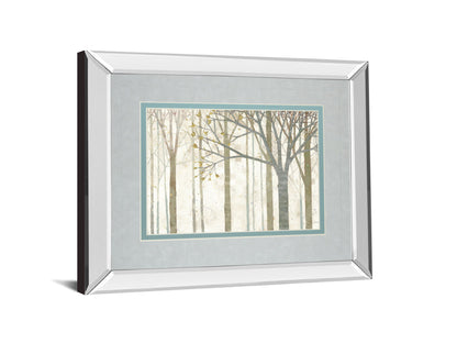 In Springtime No Border By Katherine Lowell - Mirror Framed Print Wall Art - Beige