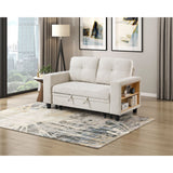 Robinson - Loveseat With Pull-Out Bed, Shelves And Charging Ports