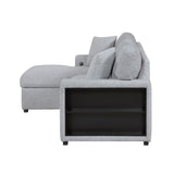 Pompano - Sectional With Chaise, Pull-Out Bed And Hidden Storage, Charging Ports