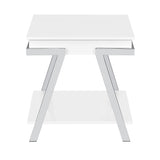 Zena - End Table - White