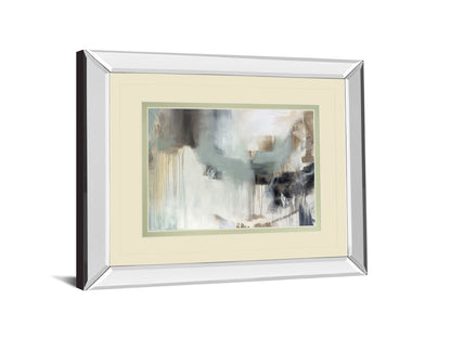 Argentum By Cat Tesla - Mirror Framed Print Wall Art - Beige