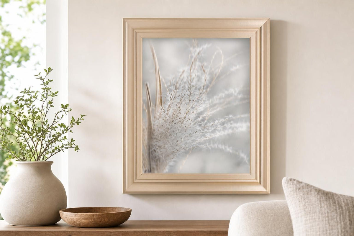 22x26 Summer Wisps I By Irene Weisz - Silver