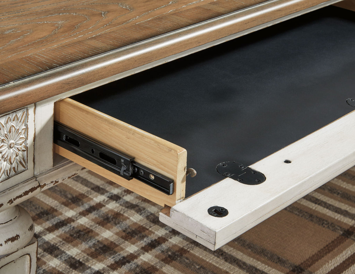 Realyn - Home Office Desk - Light Brown