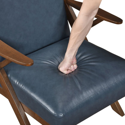 Gideon - Accent Chair Dark Brown Base