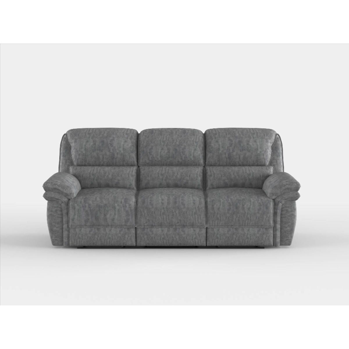 Muirfield - Double Reclining Sofa - Gray