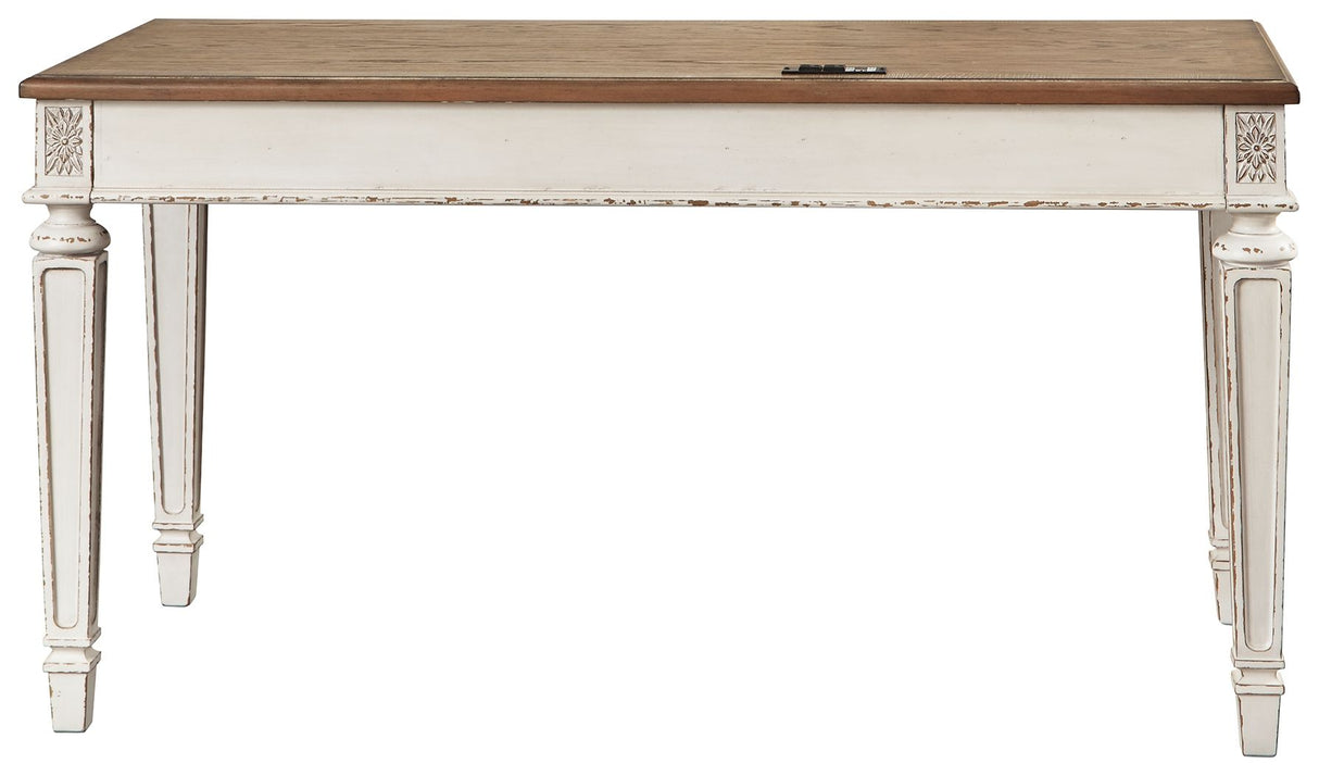 Realyn - Home Office Desk - Light Brown