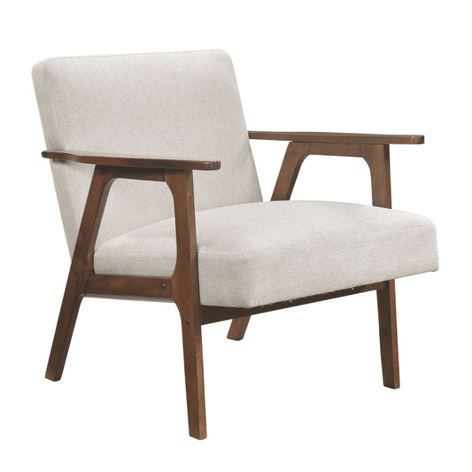 Omara - Accent Chair Dark Brown Base