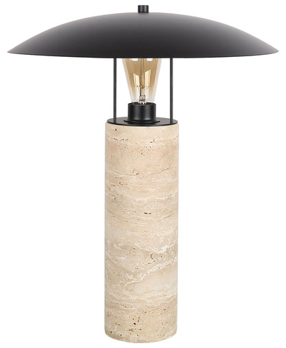 Mesa Canopy - 20 X 16 - Travertine Accent Lamp (Set of 2) - Travertine
