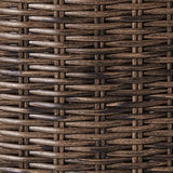 Paradise Trail - Round Fire Pit Table - Medium Brown