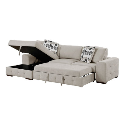 Raife - Sectional With Ottoman