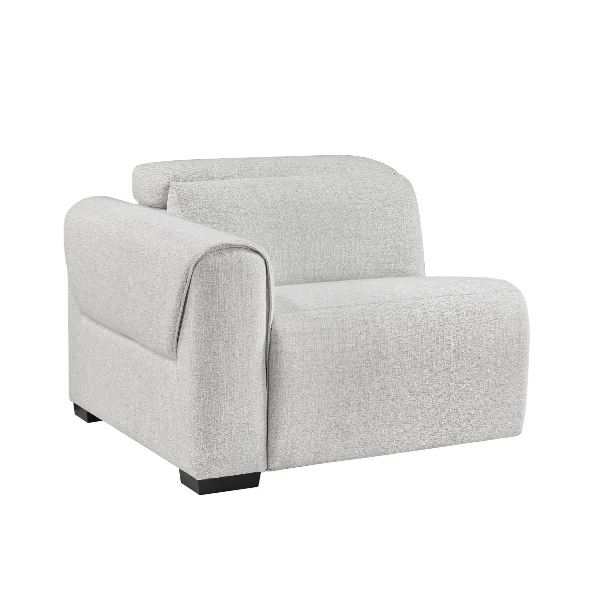 McPherson - Power Double Reclining Sofa With Power Headrests, Charging Ports - Cloud