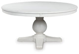Greddinton - Dining Table - White