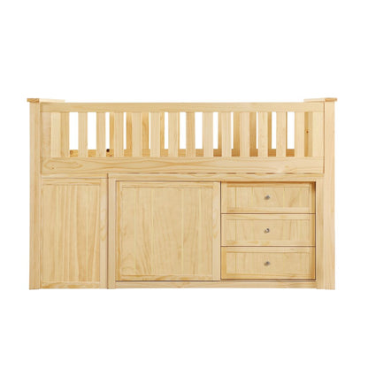 Bartly - Low Loft Bunk Bed