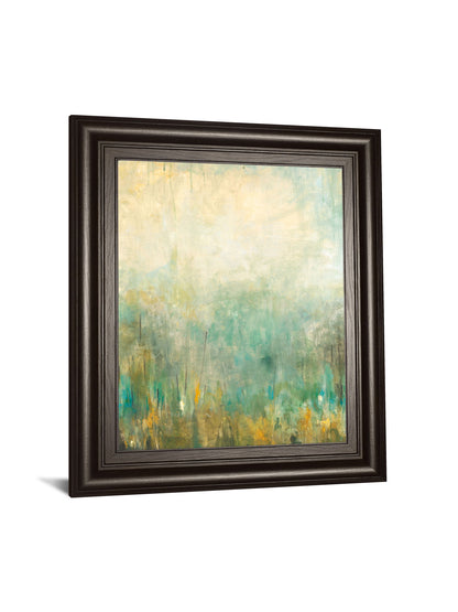 Jardin Vert By Pasion - Framed Print Wall Art - Beige