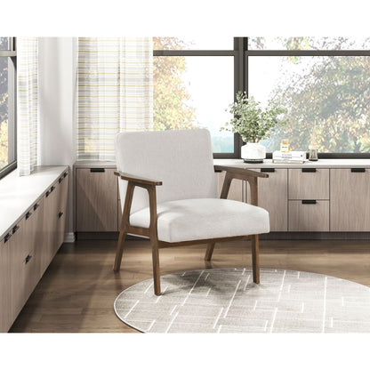 Omara - Accent Chair Dark Brown Base