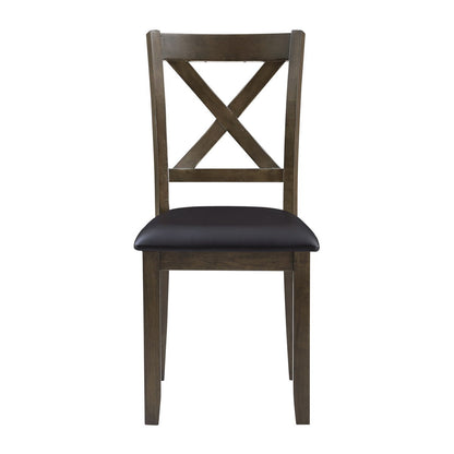 Hazel - 5 Piece Dinette Set - Dark Brown