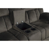 Laurelton - Double Glider Reclining Loveseat With Center Console
